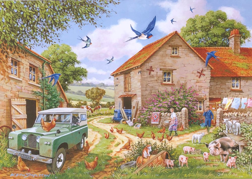 Farmers Wife - House of Puzzles Ltd HOP, The puzzle collectible [Barcode 5060002003084] - Main Image 2