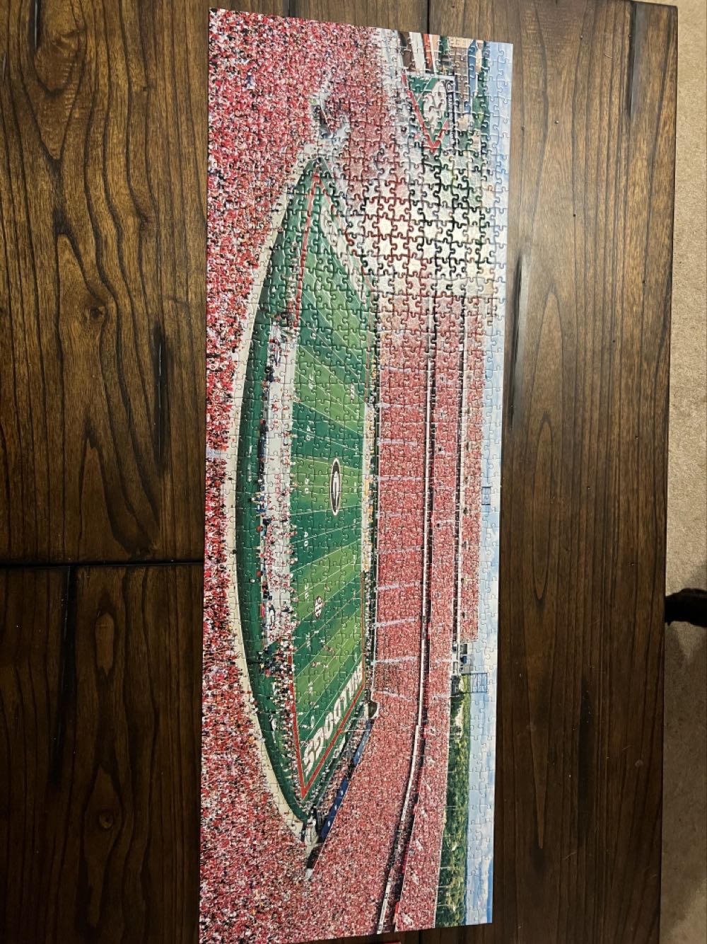 Georgia Bulldogs Stadium - MasterPieces puzzle collectible [Barcode 705988913051] - Main Image 2
