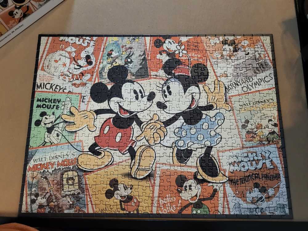 Souvenirs De Mickey - Nathan puzzle collectible [Barcode 4005556871407] - Main Image 2