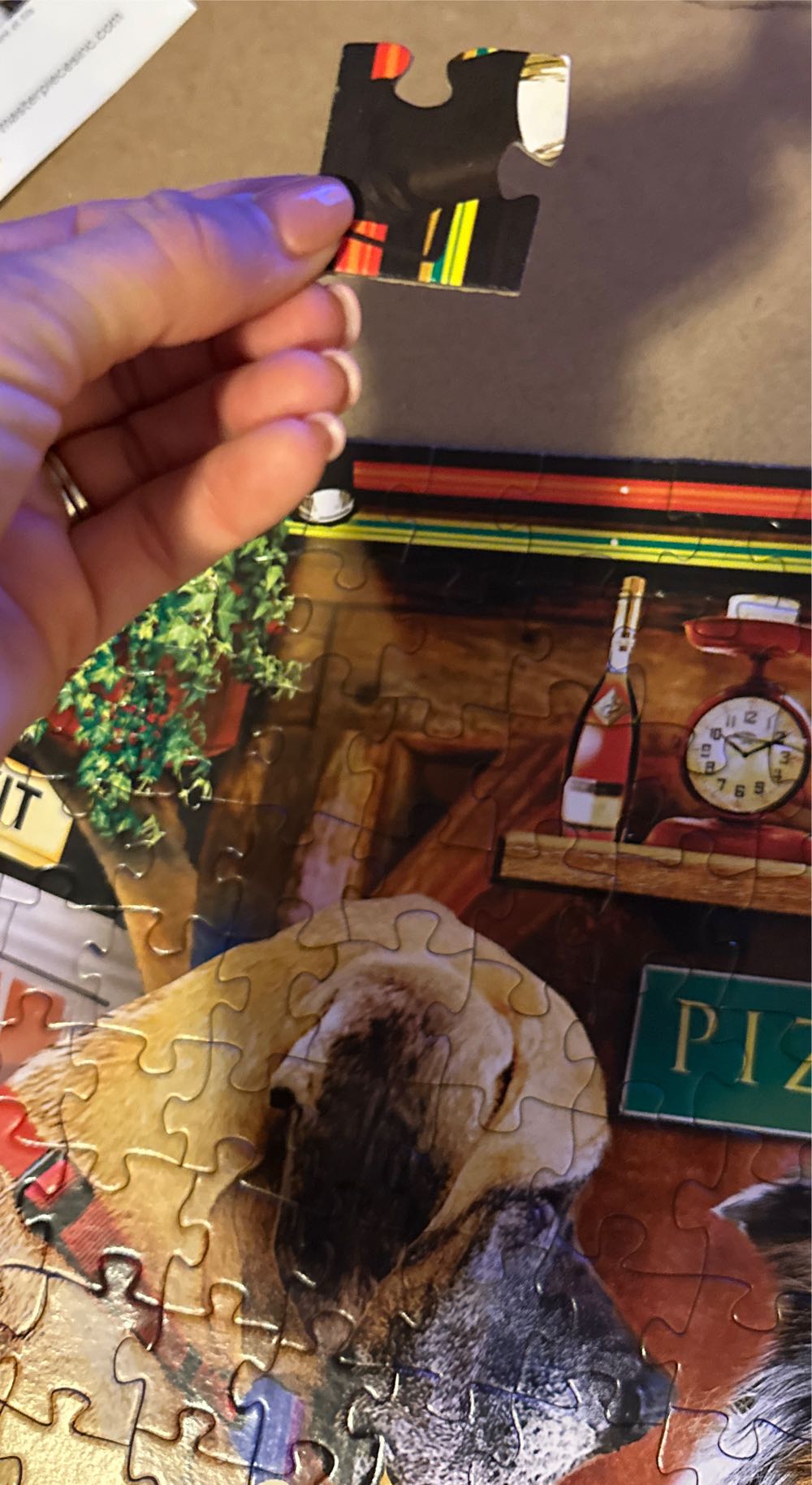 Benny’s Ristorante Annie  - MasterPieces puzzle collectible [Barcode 705988322181] - Main Image 3