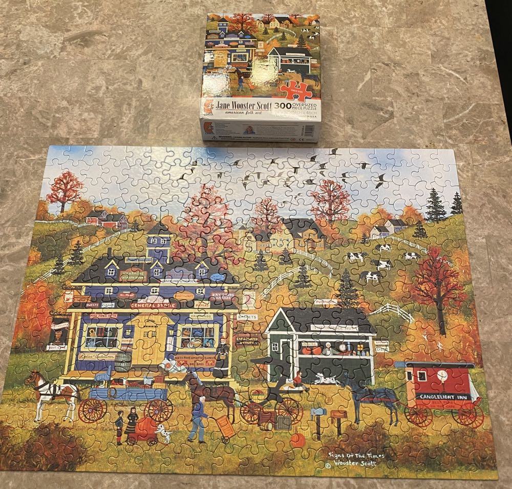 Signs Of The Times - Ceaco puzzle collectible - Main Image 2