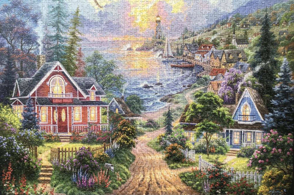 Coastal Living - Castorland 🇵🇱 puzzle collectible [Barcode 5904438151929] - Main Image 2