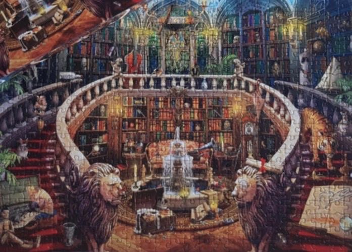 Antique Library - Educa puzzle collectible [Barcode 8412668184794] - Main Image 3