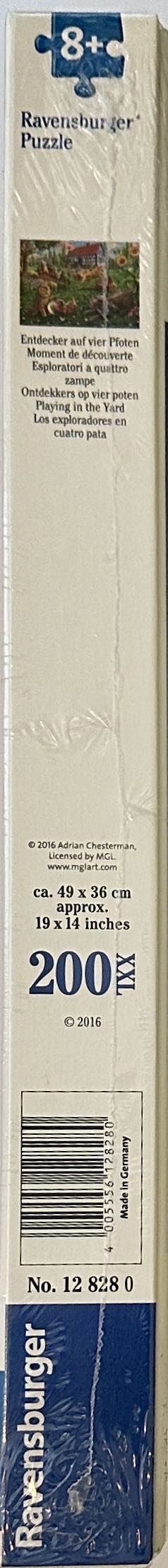 Playing In The Yard - Ravensburger puzzle collectible [Barcode 4005556128280] - Main Image 3