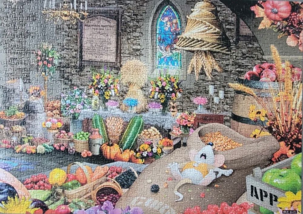 Harvest Festival - Gibsons puzzle collectible [Barcode 5012269071160] - Main Image 3