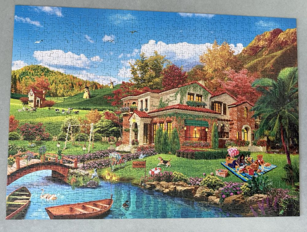 Romantic Resort - Huadada puzzle collectible [Barcode 6901152965678] - Main Image 2