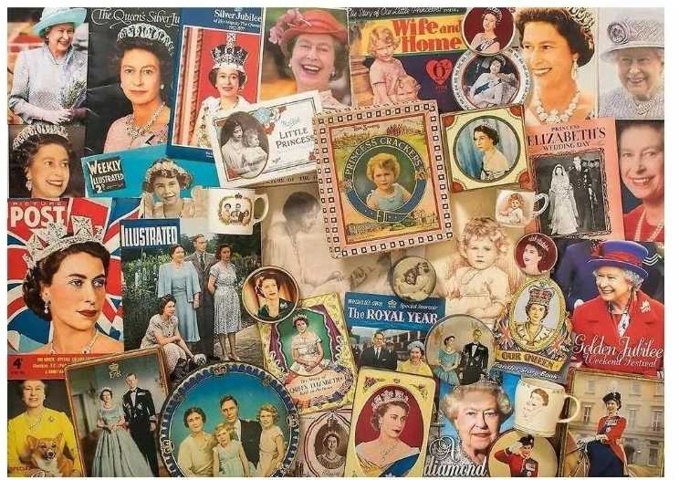 Our Glorious Queen - Gibsons 🇬🇧 puzzle collectible [Barcode 5012269071184] - Main Image 2