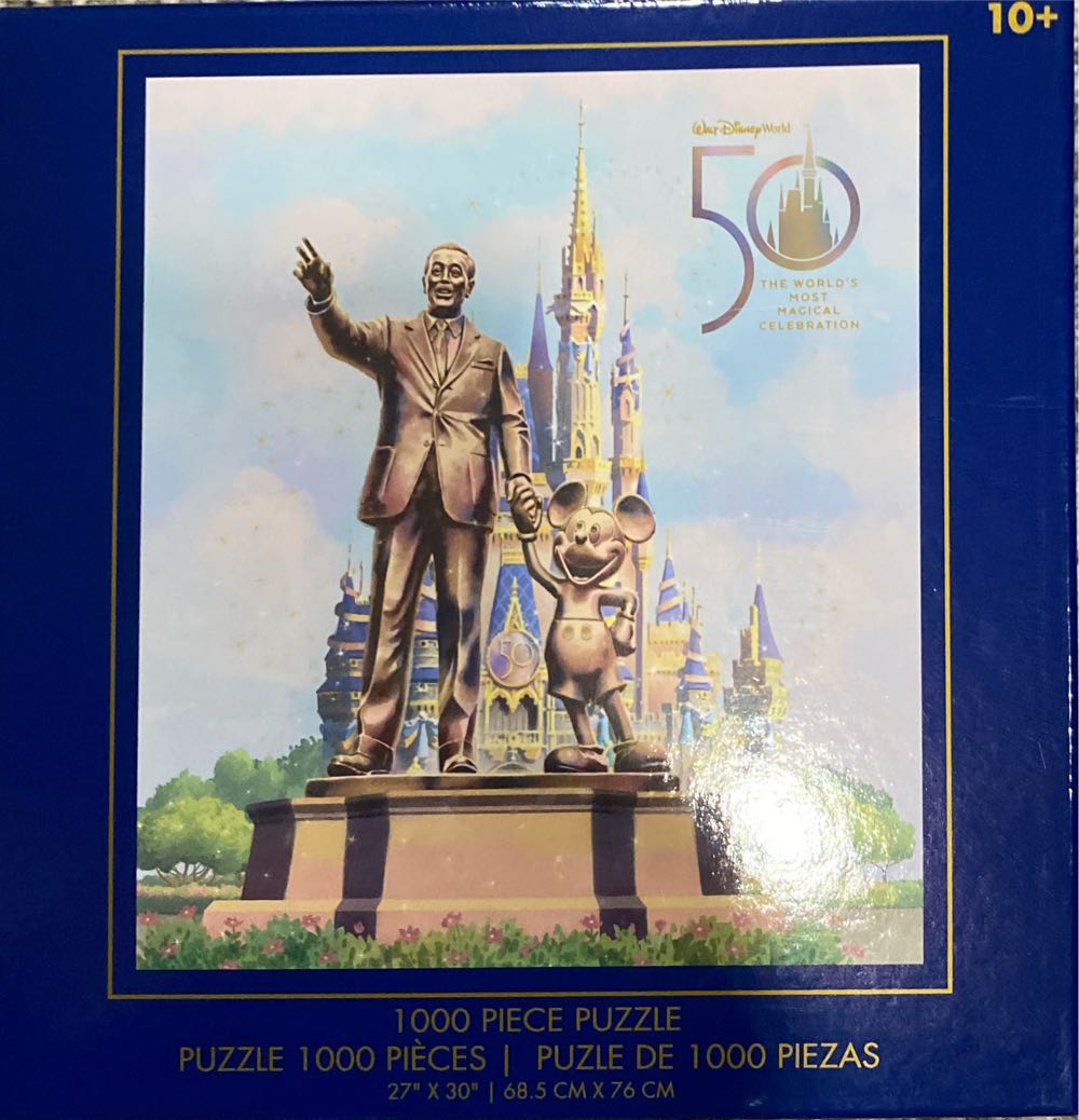 Walt Disney World 50th (NIB) Traded - Disney Parks puzzle collectible [Barcode 400937464034] - Main Image 2
