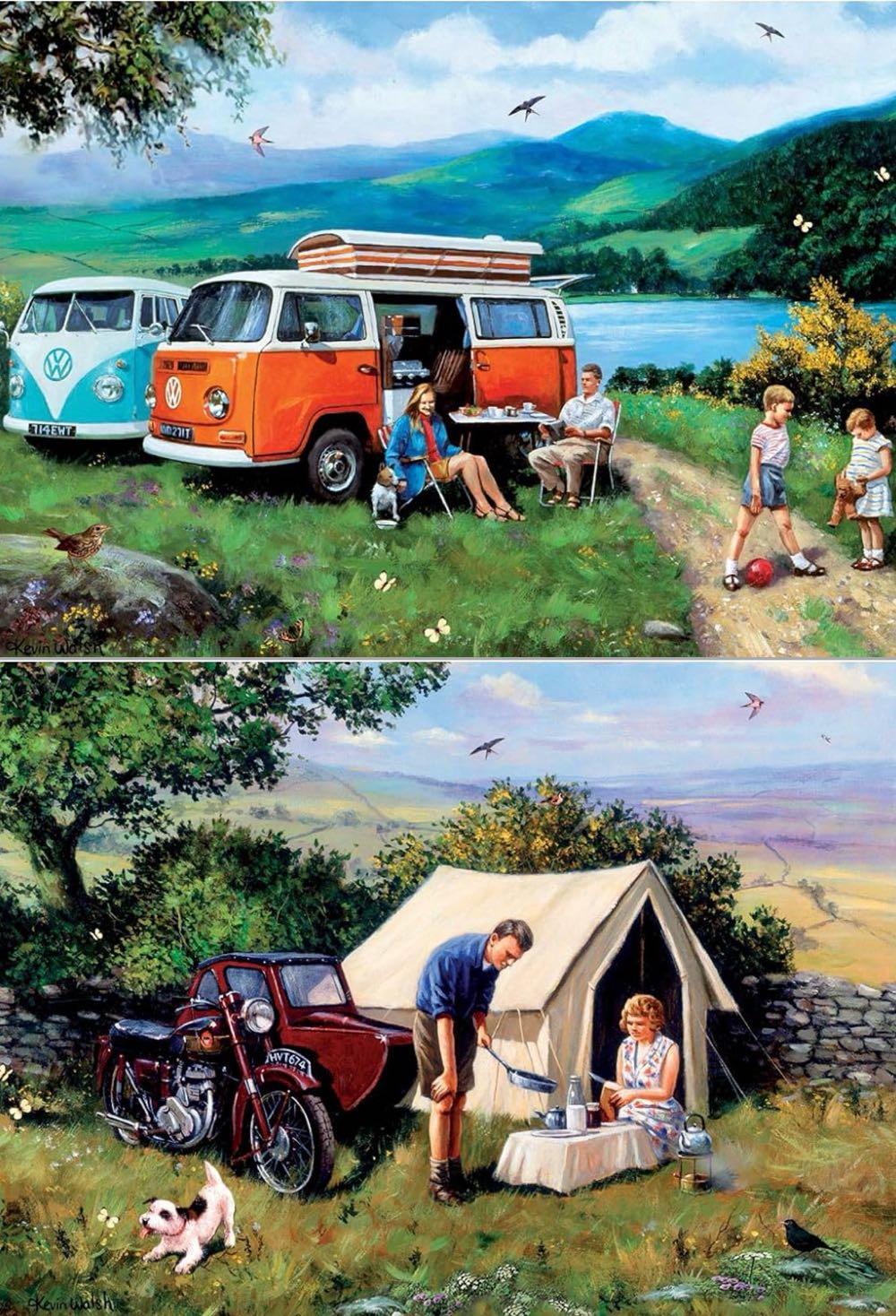 Holiday Memories - Ravensburger puzzle collectible [Barcode 4005556140985] - Main Image 2