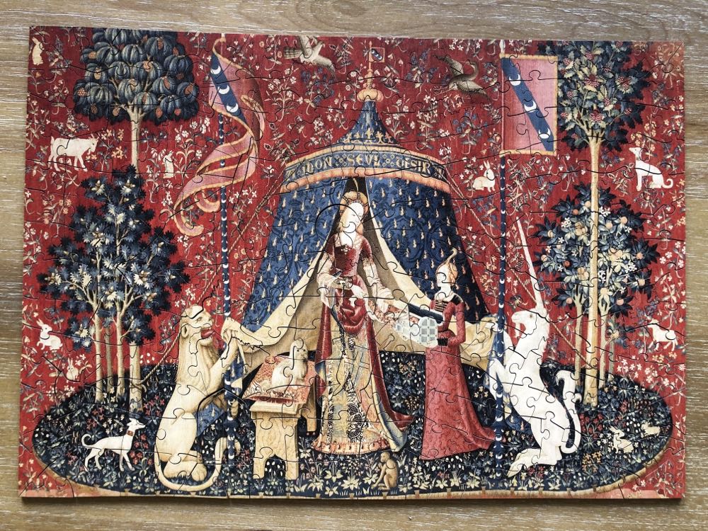 Tenture De La Dame Á Licorne (C,S) - Wentworth Wooden Puzzles puzzle collectible [Barcode 6050265142223] - Main Image 2