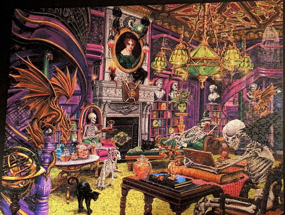 Mister Bones - White Mountain puzzle collectible [Barcode 724819265909] - Main Image 2