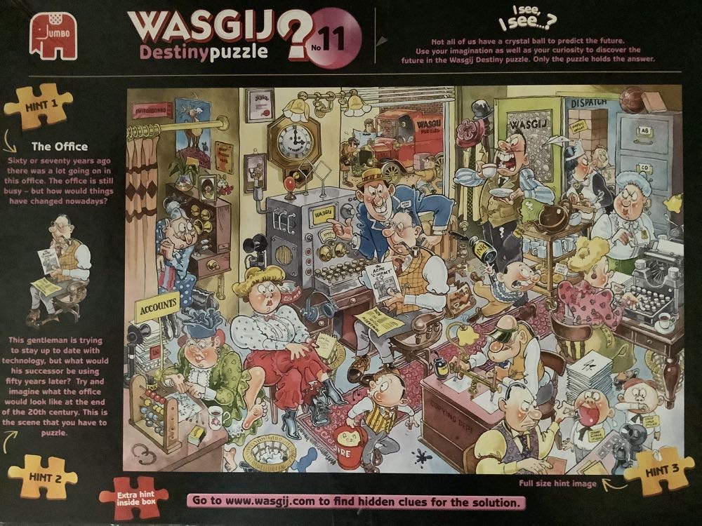 Destiny #11 - The Office - Jumbo puzzle collectible [Barcode 8710126132005] - Main Image 2