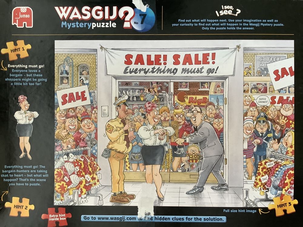 Mystery 11 - Beauty Salon - Jumbo puzzle collectible [Barcode 8710126122891] - Main Image 2