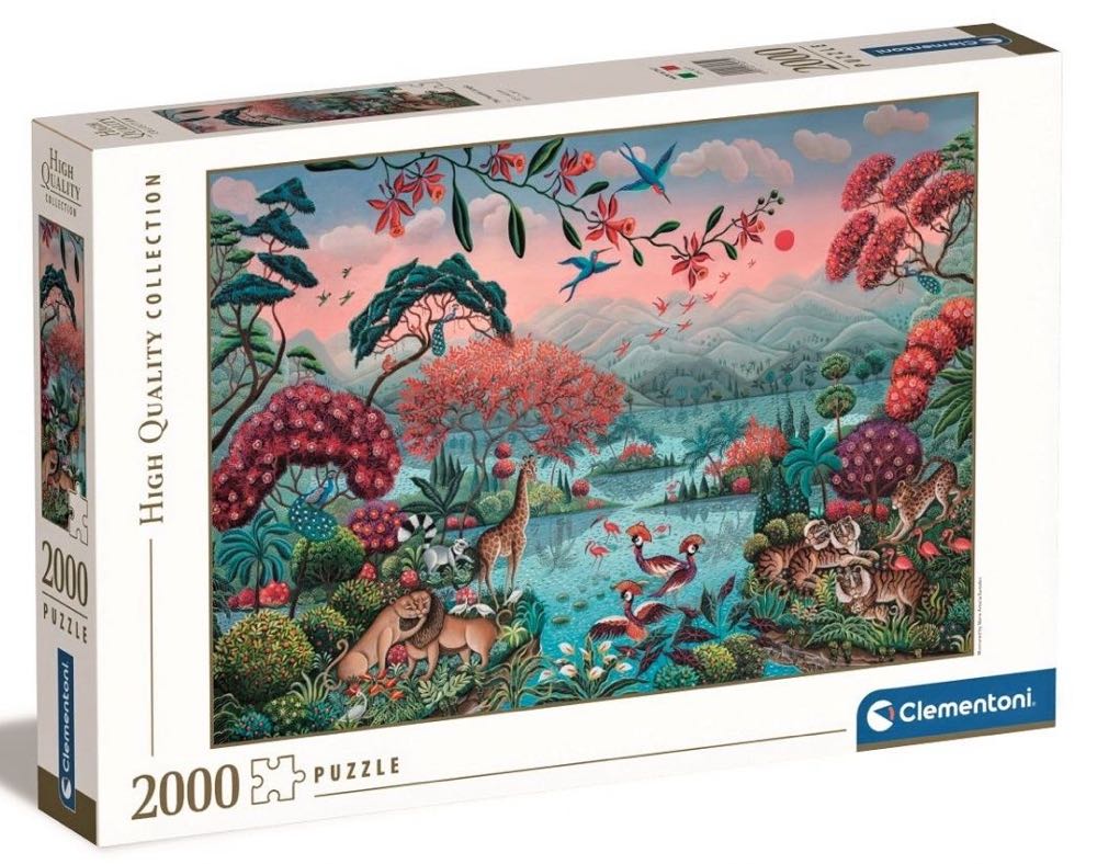 The Peaceful Jungle - Clementoni puzzle collectible [Barcode 8005125325719] - Main Image 2