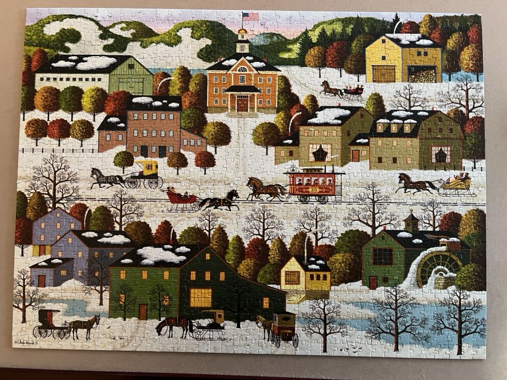 CW - Blossom River Junction - Buffalo Games & Puzzles puzzle collectible [Barcode 079346115136] - Main Image 4