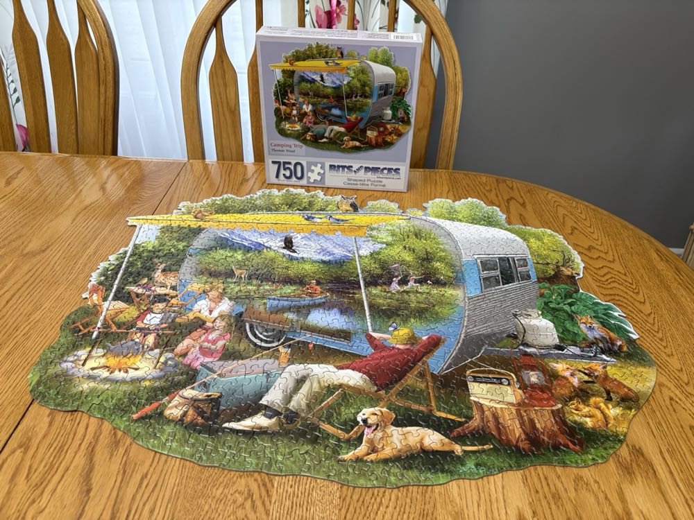 Camping Trip - From Nannie - Bits And Pieces puzzle collectible [Barcode 192949006943] - Main Image 4