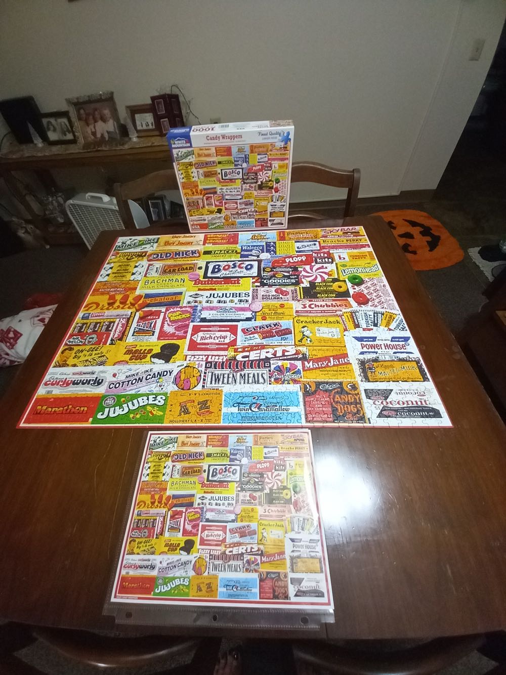 Candy Wrappers - White Mountain puzzle collectible [Barcode 724819254378] - Main Image 3