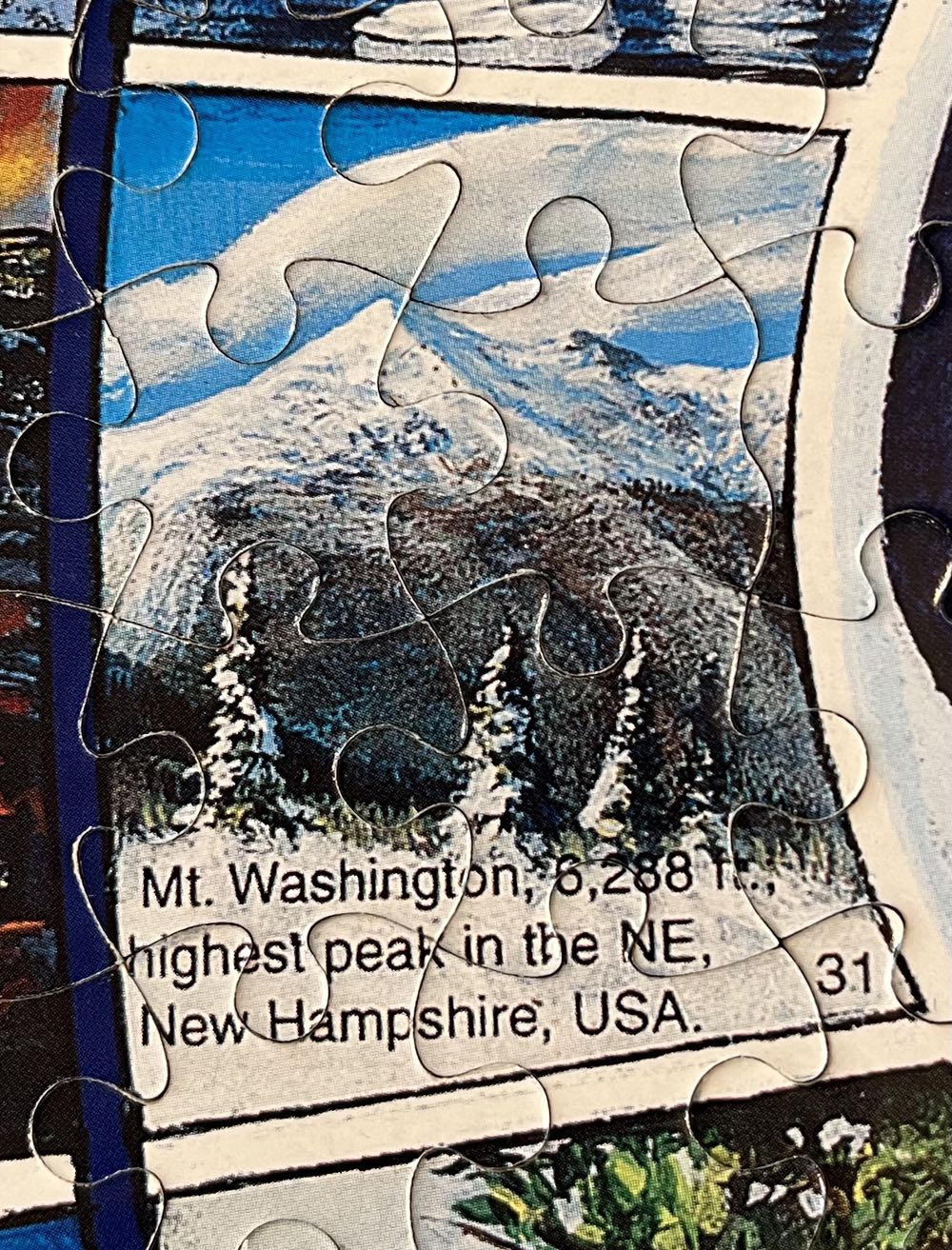 Natural Wonders Of The World/MadeComplete - White Mountain Puzzles puzzle collectible [Barcode 724819248018] - Main Image 4