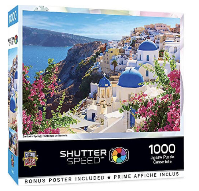 Santorini Spring - MasterPieces puzzle collectible [Barcode 705988719523] - Main Image 3