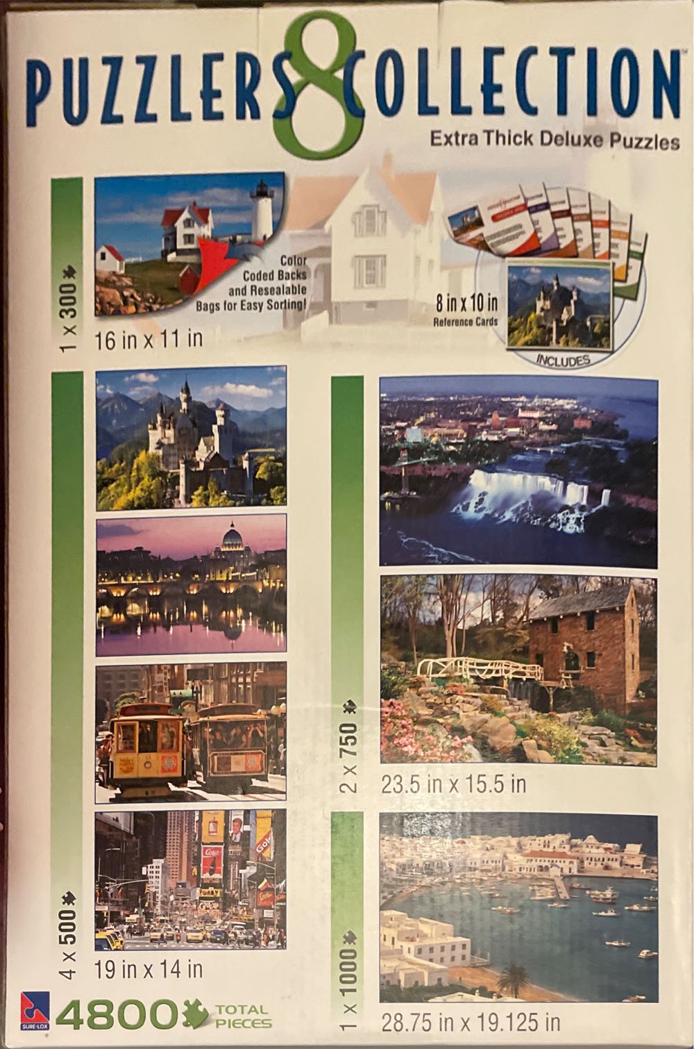 Puzzlers Collection 8 Puzzle Pack  puzzle collectible [Barcode 686141002617] - Main Image 2