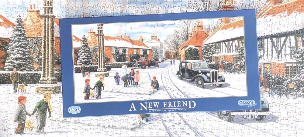 A New Friend - Gibsons puzzle collectible [Barcode 5012269003765] - Main Image 4
