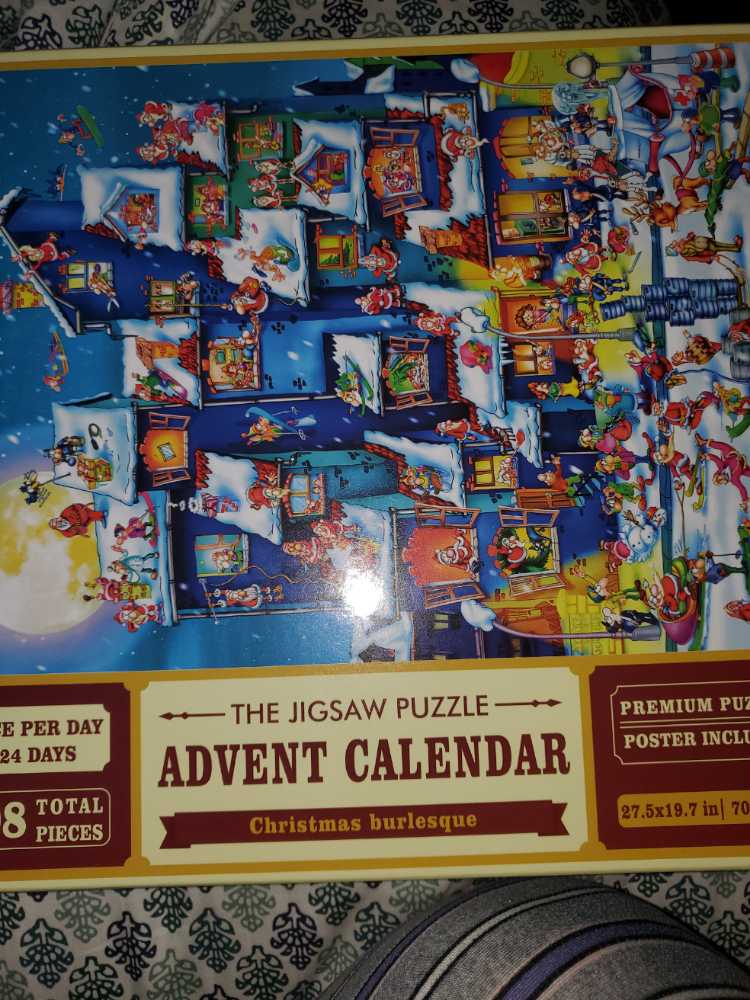 Lego Mystery Minifigure Mini Puzzle Red Edition