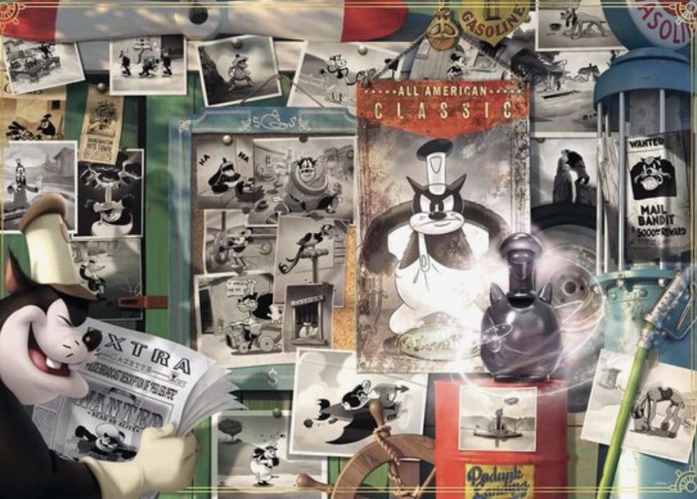 Villainous Pete  - Ravensburger puzzle collectible [Barcode 4005556168873] - Main Image 2