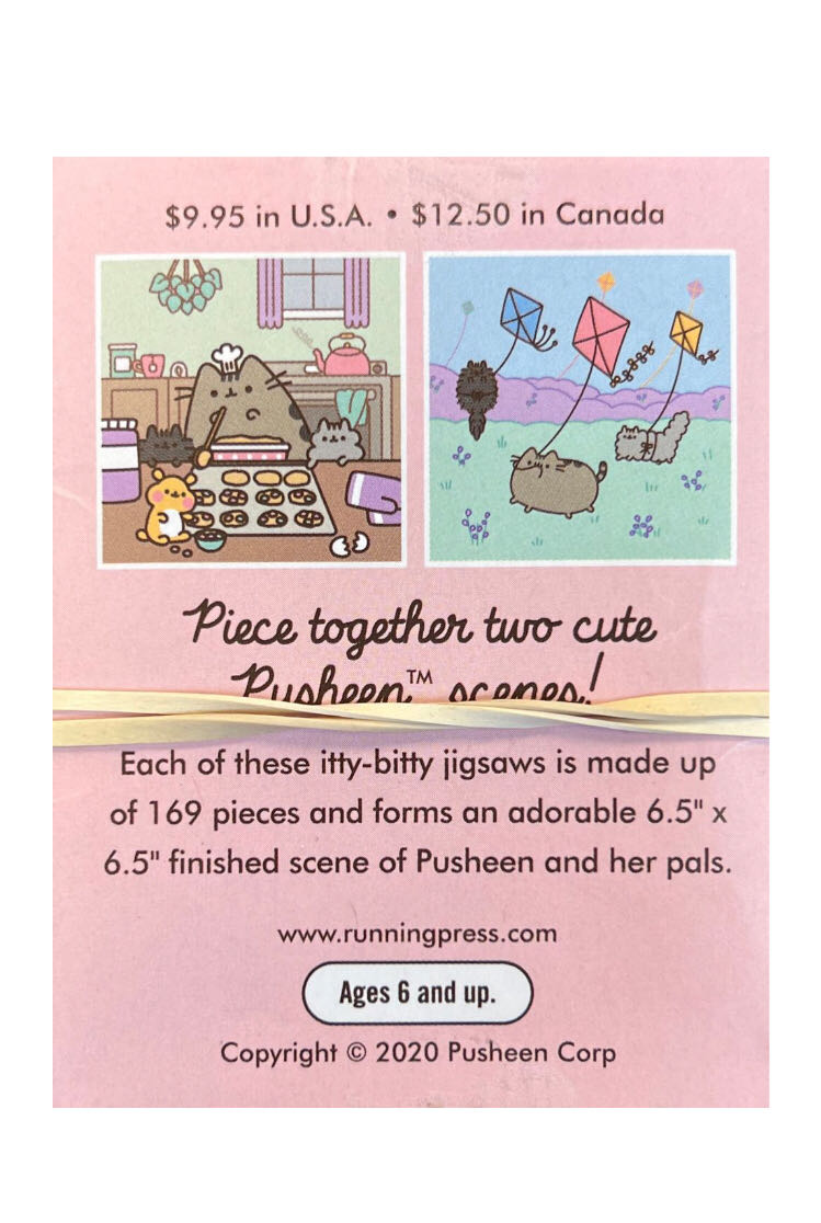 Pusheen Mini Puzzles - Running Press puzzle collectible [Barcode 9780762496952] - Main Image 3