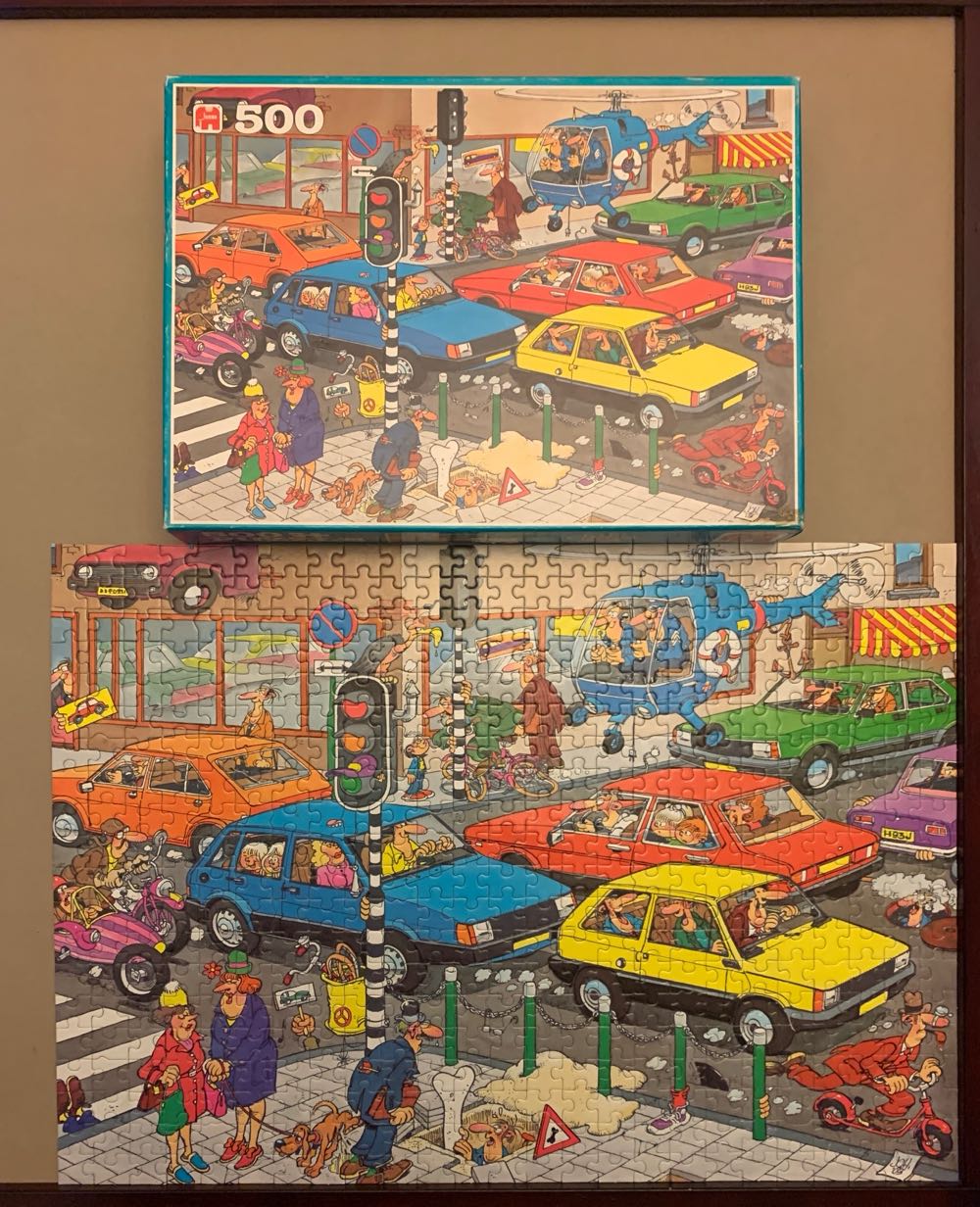Traffic Jam - Jumbo puzzle collectible [Barcode 8710126015094] - Main Image 2