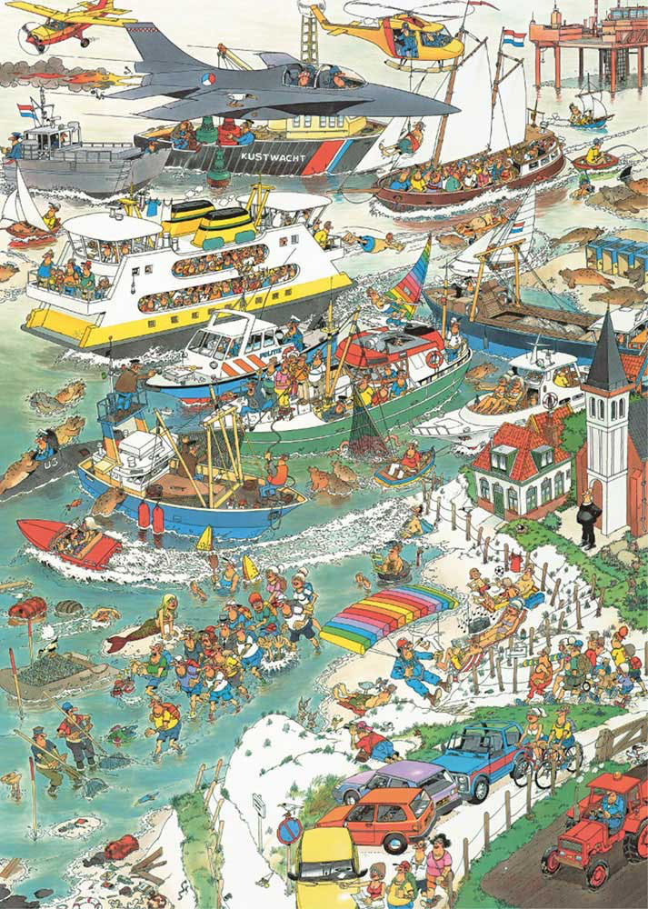 All at sea 82109 - Jumbo 500 puzzle collectible [Barcode 8710126821091] - Main Image 1