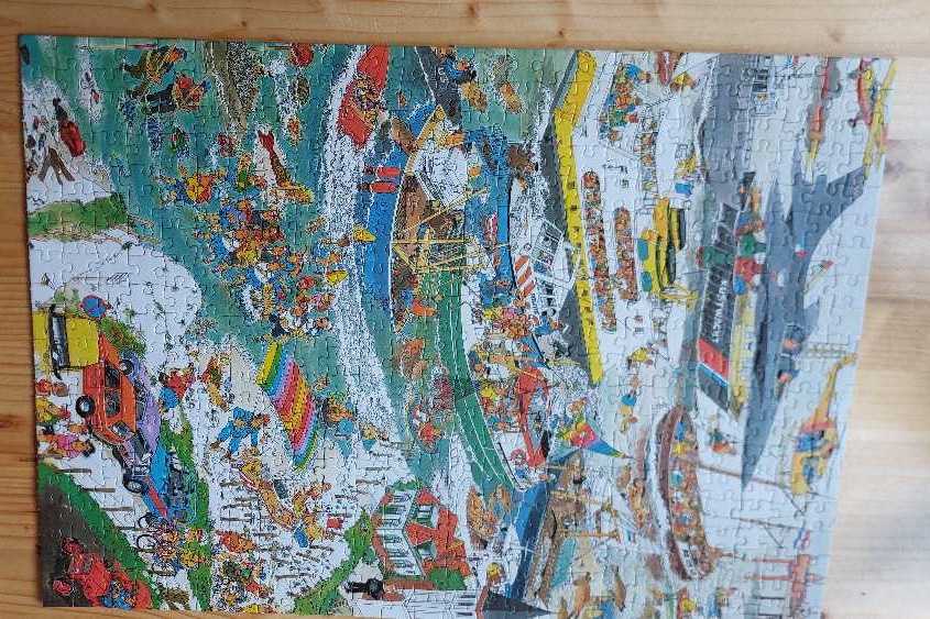 All at sea 82109 - Jumbo 500 puzzle collectible [Barcode 8710126821091] - Main Image 3