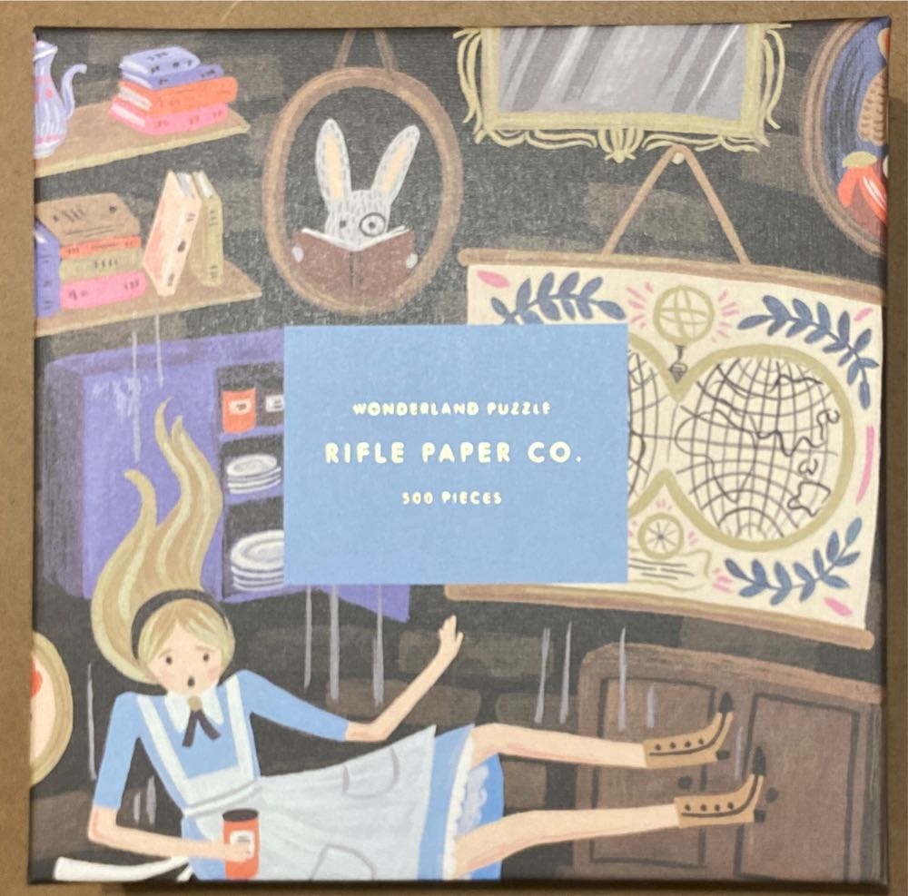 Wonderland Puzzle - Rifle Paper Company puzzle collectible - Main Image 2