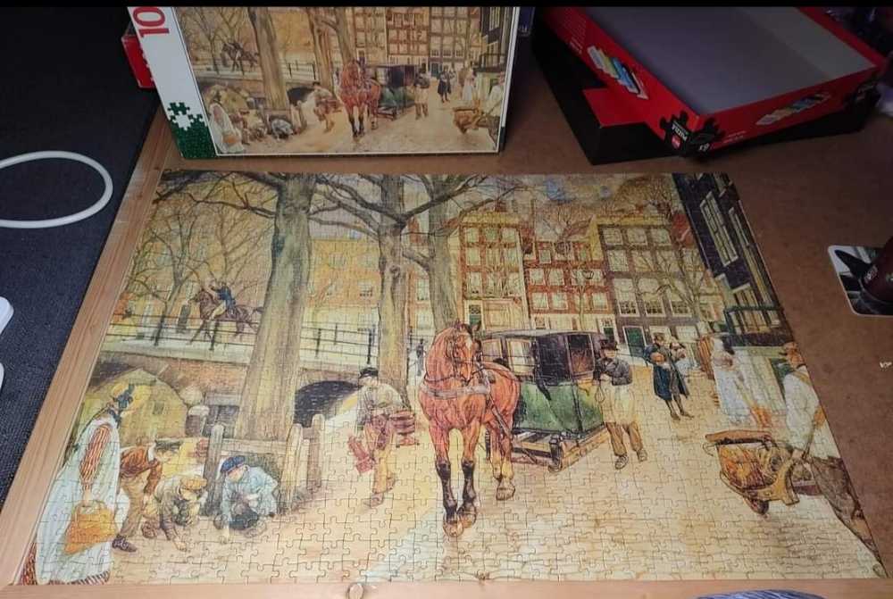 Oud Hollands Plaatje - Jumbo puzzle collectible - Main Image 2