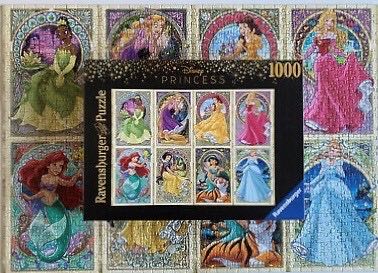 Disney Art Nouveau Princesses - Ravensburger puzzle collectible [Barcode 4005556165049] - Main Image 4