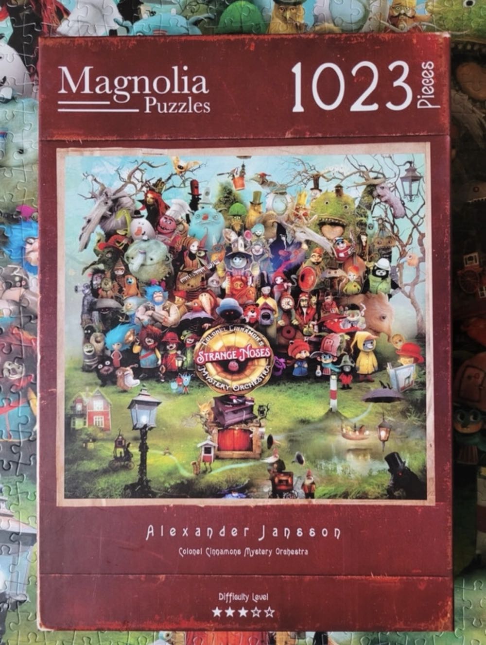 Colonel Cinnamons Mystery Orchestra - Magnolia puzzle collectible [Barcode 8699375066821] - Main Image 4