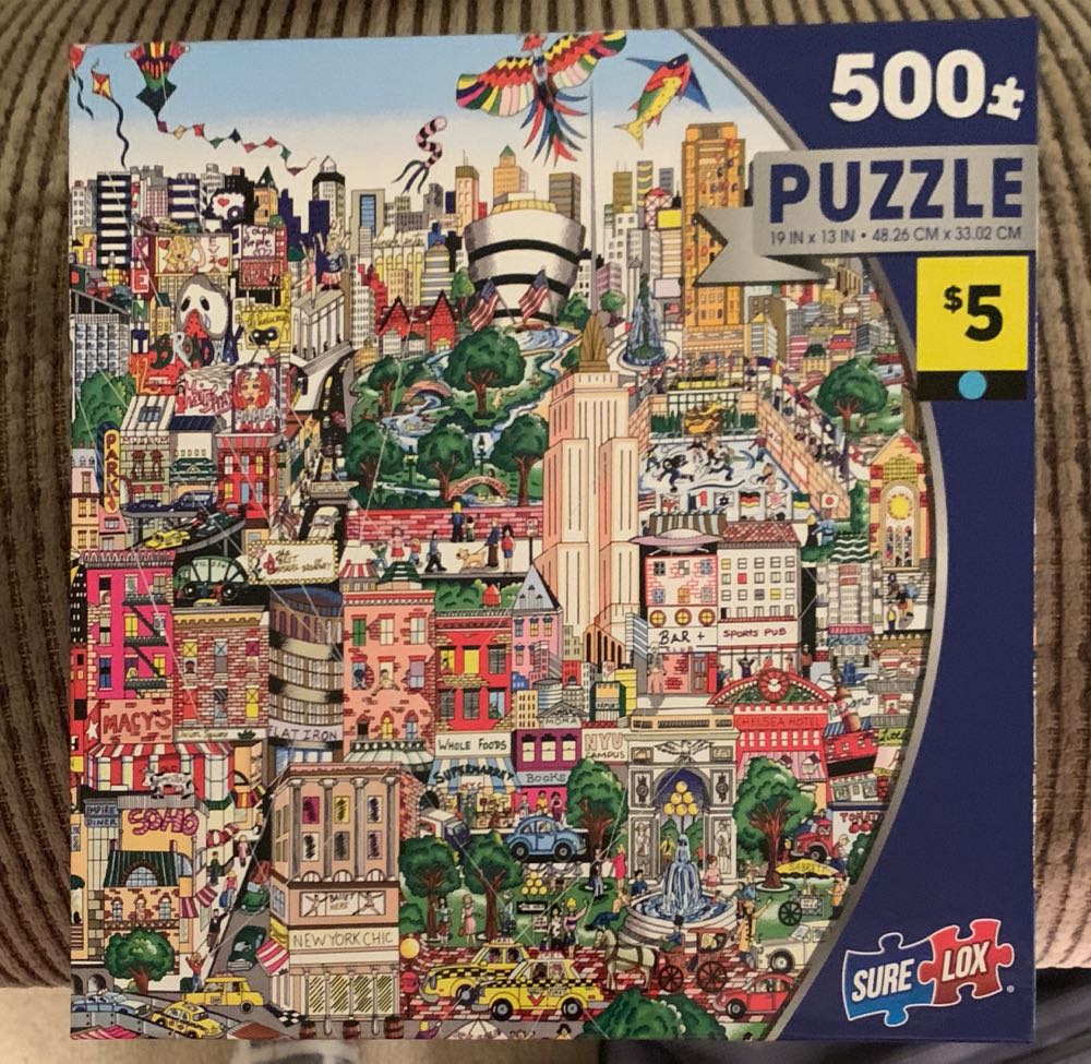NYC The Wind Beneath Our Wings - Sure Lox puzzle collectible [Barcode 686141883421] - Main Image 1