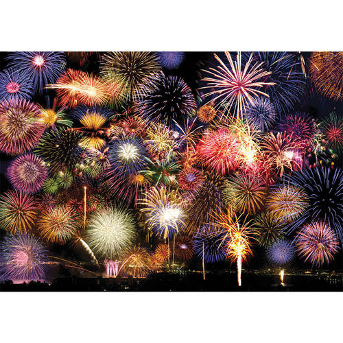 Fireworks Symphony - CraZArt puzzle collectible [Barcode 4895145401500] - Main Image 2