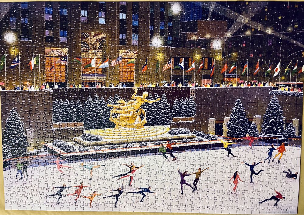 Magic New York In Winter Surelox Puzzle Warehouse - Sure-Lox / tcg toys puzzle collectible [Barcode 686141013828] - Main Image 2