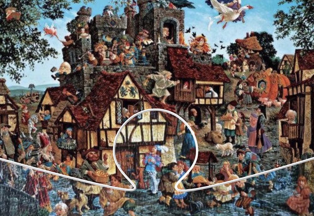 Rhymes & Reason - Jumbo puzzle collectible [Barcode 8710126021071] - Main Image 4