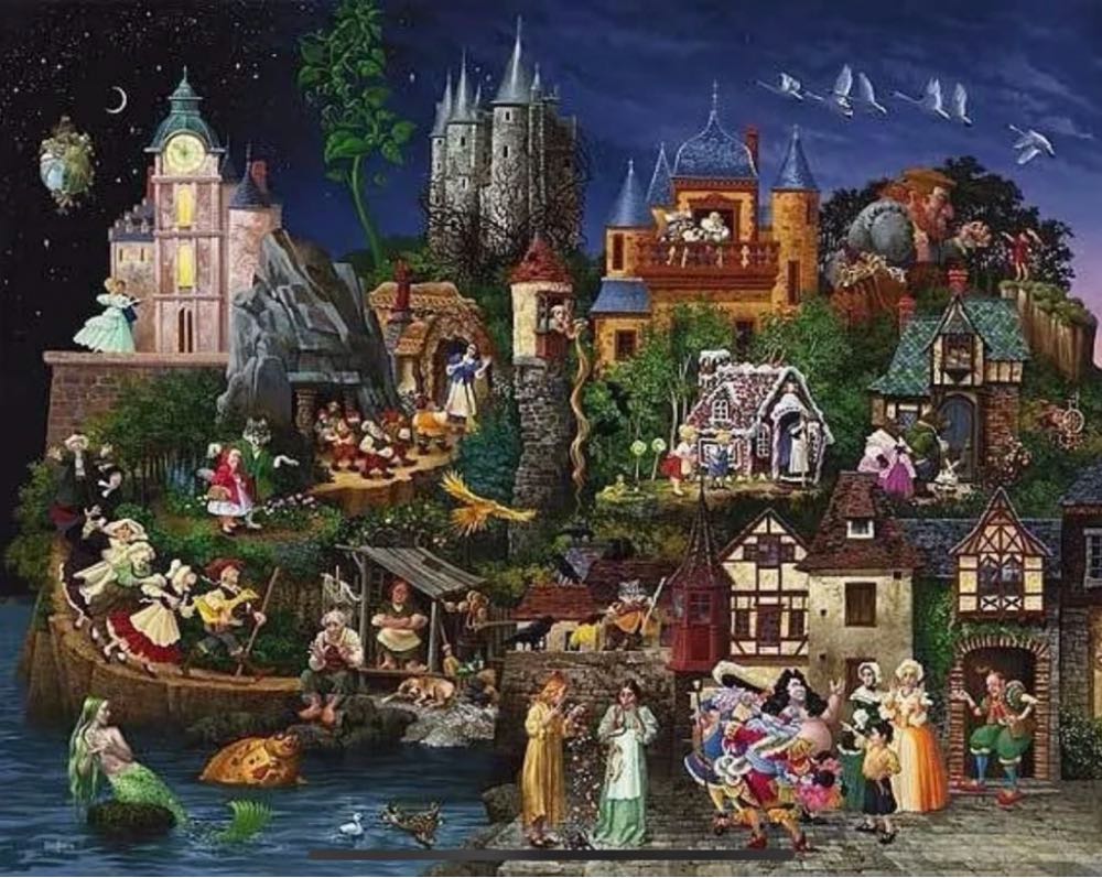 Fairytales - Jumbo puzzle collectible [Barcode 8710126022092] - Main Image 3
