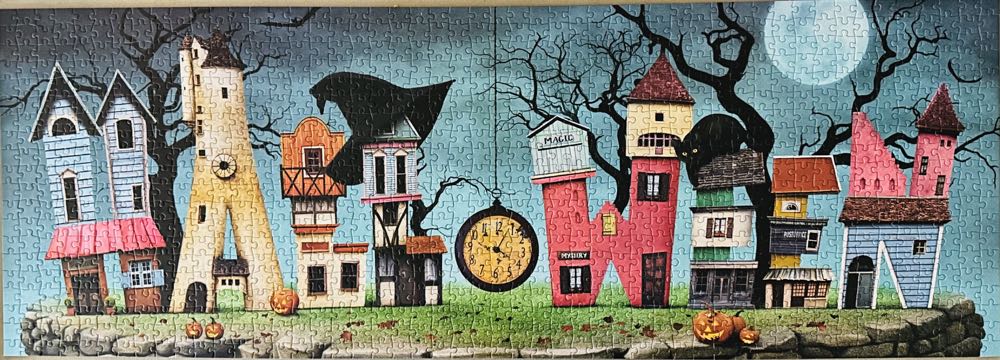 Sold - Halloween Town - Magnolia Puzzles puzzle collectible - Main Image 2