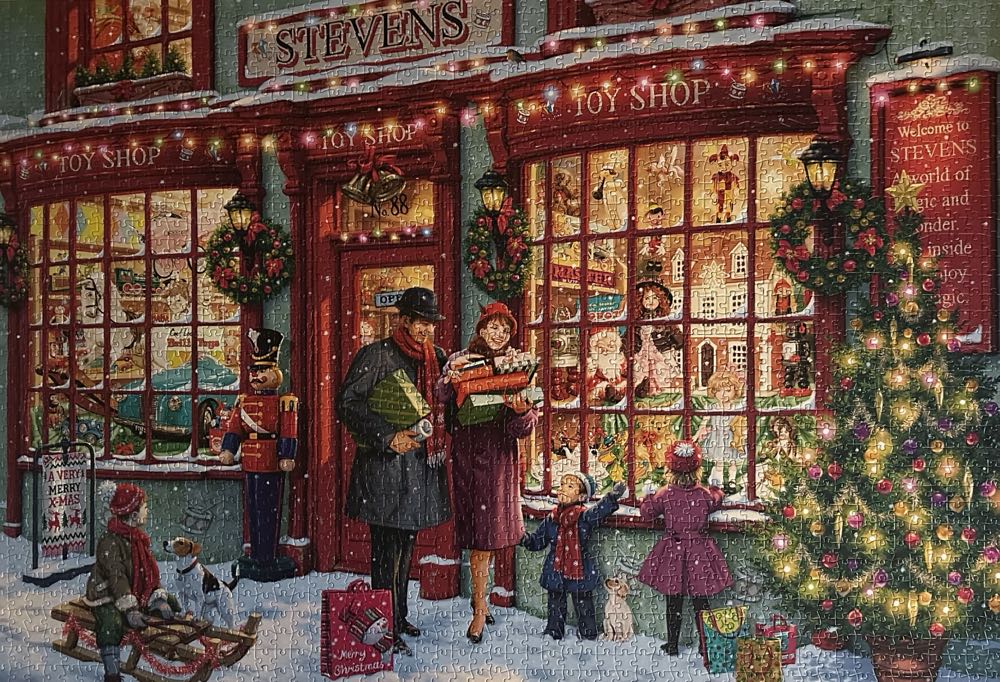Buffalo Games: Christmas Toy Shop - Buffalo Games puzzle collectible - Main Image 2