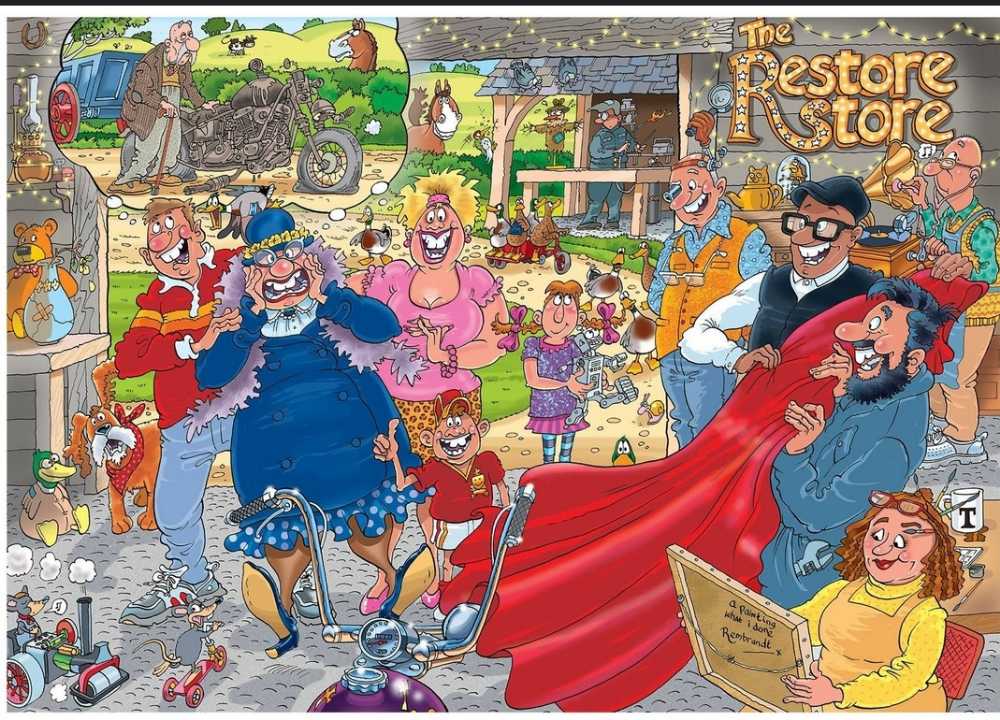 Original #41 - The Restore Store - Jumbo puzzle collectible [Barcode 8710126250204] - Main Image 2