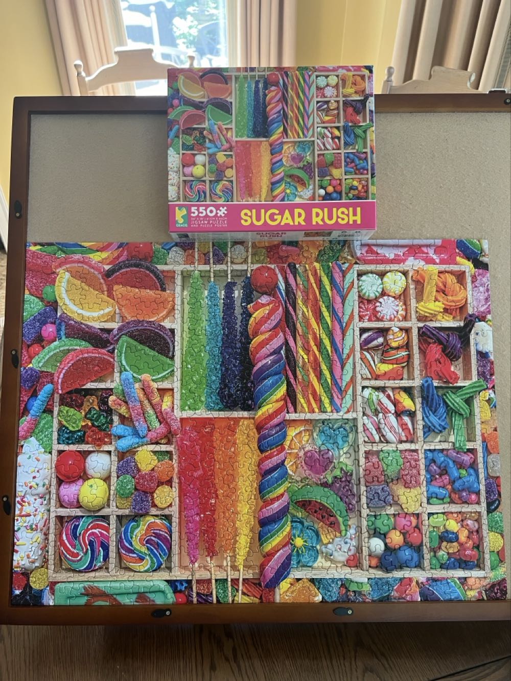 Sugar Rush 550 -  Ceaco puzzle collectible [Barcode 021081240338] - Main Image 2