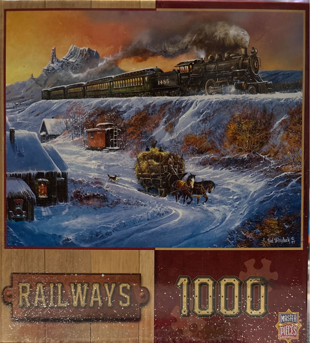 Railways: Close Up - Master Pieces puzzle collectible [Barcode 705988716539] - Main Image 2