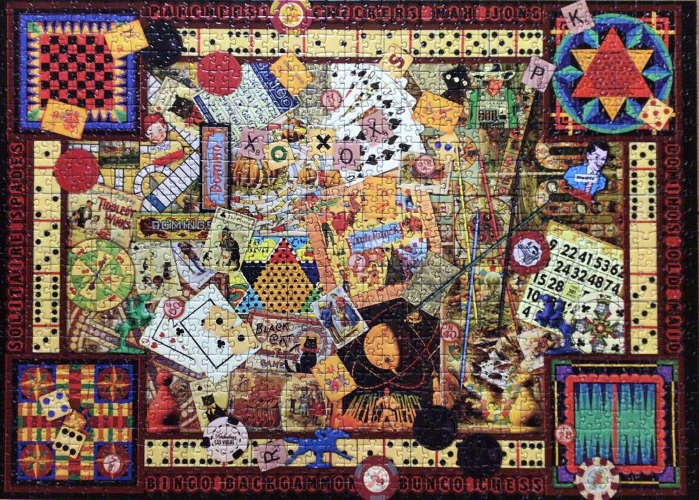 Vintage Games #1 - Ravensburger puzzle collectible [Barcode 4005556194063] - Main Image 3