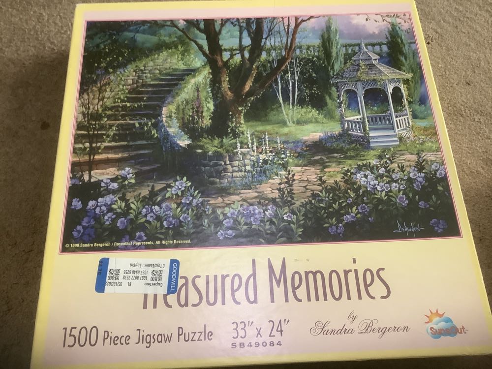 Treasured Memories - SunsOut puzzle collectible [Barcode 796780490840] - Main Image 2