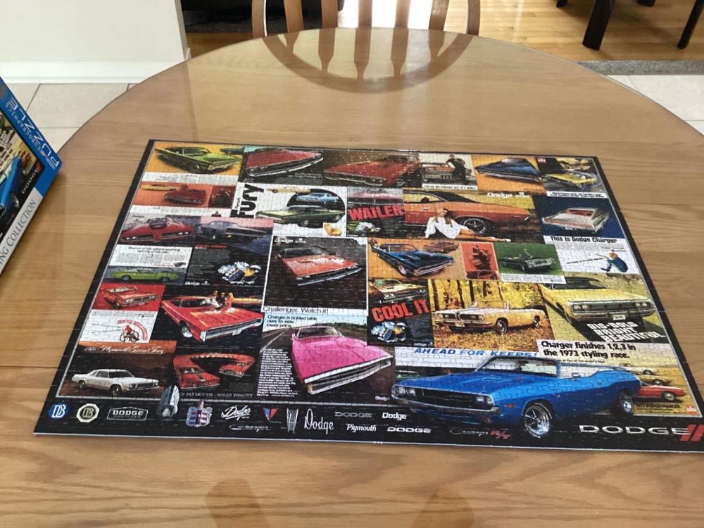 Vintage Car Dodge - Eurographics puzzle collectible [Barcode 628136607605] - Main Image 3