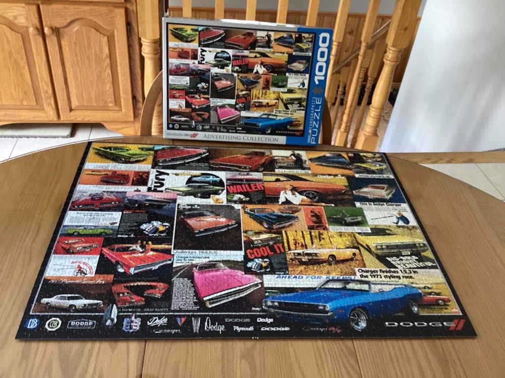 Vintage Car Dodge - Eurographics puzzle collectible [Barcode 628136607605] - Main Image 4