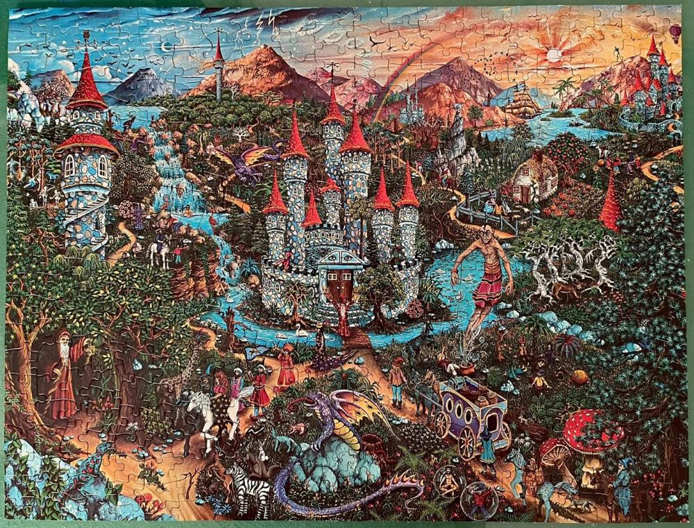 Beyond the Rainbow-SOLD - Eaton puzzle collectible [Barcode 074040154283] - Main Image 4